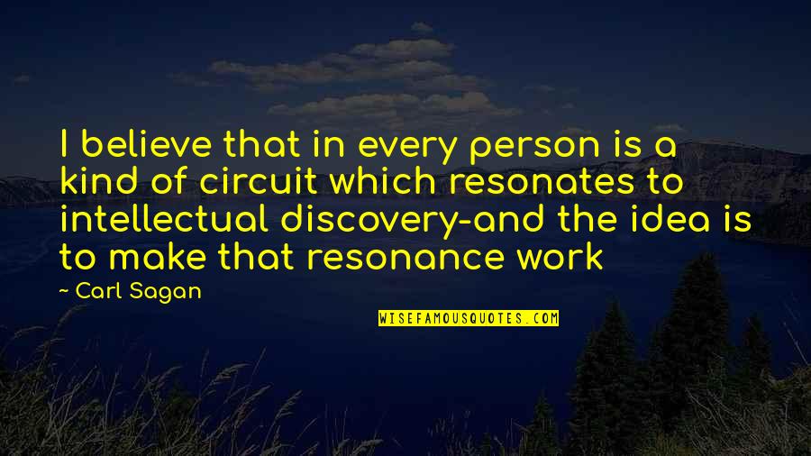 Kabalintunaan Quotes By Carl Sagan: I believe that in every person is a Kabalintunaan Quotes By Carl Sagan: I believe that in every person is a