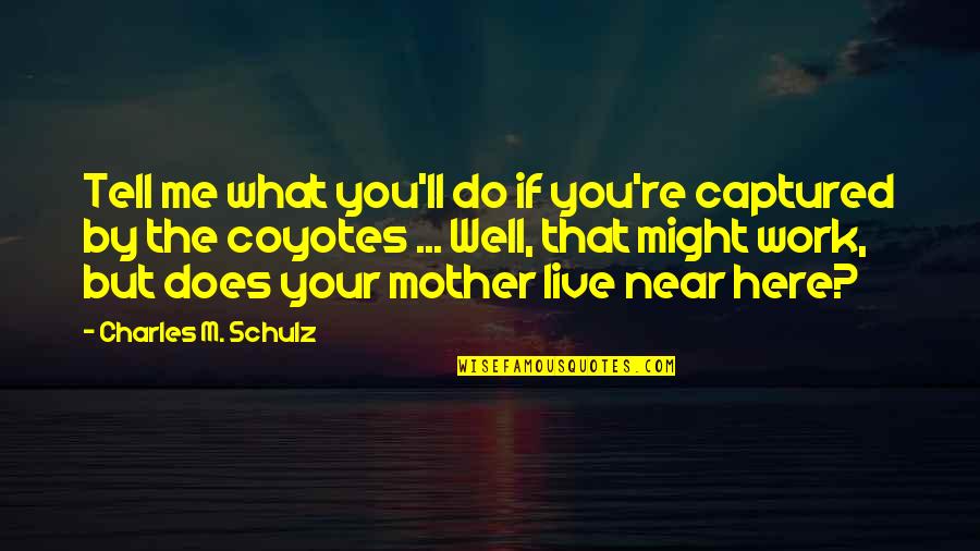 Kadambari Pushpa Quotes By Charles M. Schulz: Tell me what you'll do if you're captured Kadambari Pushpa Quotes By Charles M. Schulz: Tell me what you'll do if you're captured