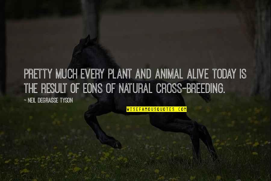 Kahles Optics Quotes By Neil DeGrasse Tyson: Pretty much every plant and animal alive today