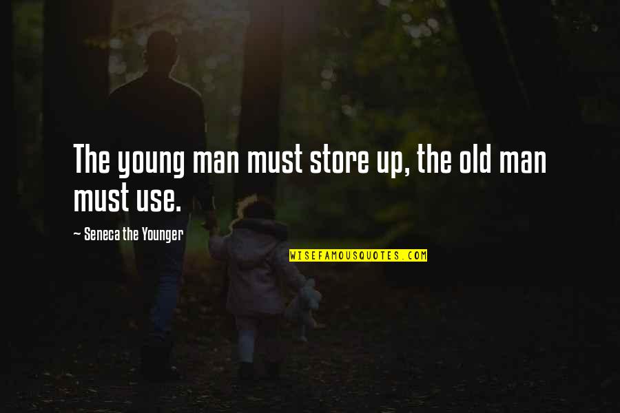 Kaju Barfi Quotes By Seneca The Younger: The young man must store up, the old