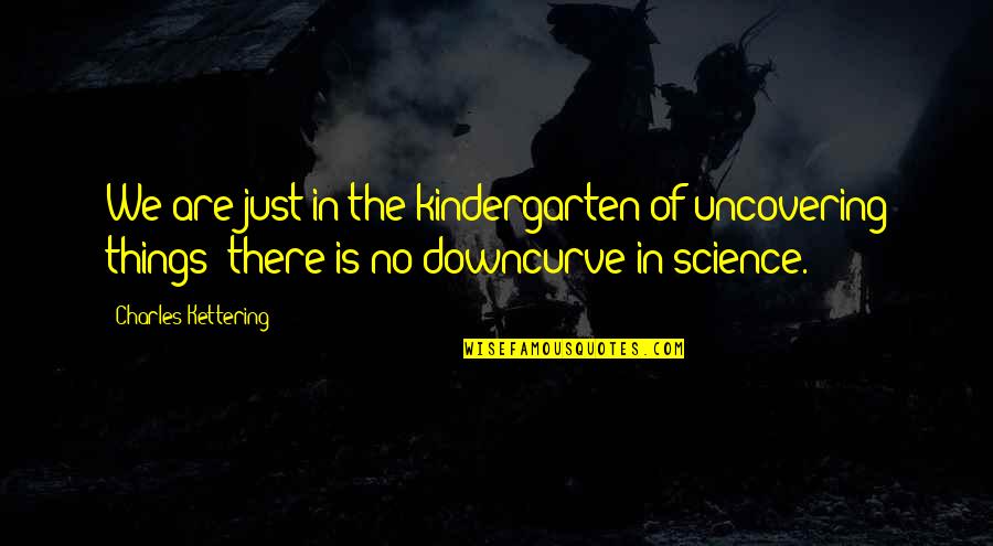 Kakha Tskhadadze Quotes By Charles Kettering: We are just in the kindergarten of uncovering