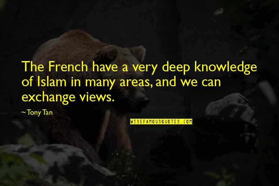 Kamron Bradbury Quotes By Tony Tan: The French have a very deep knowledge of