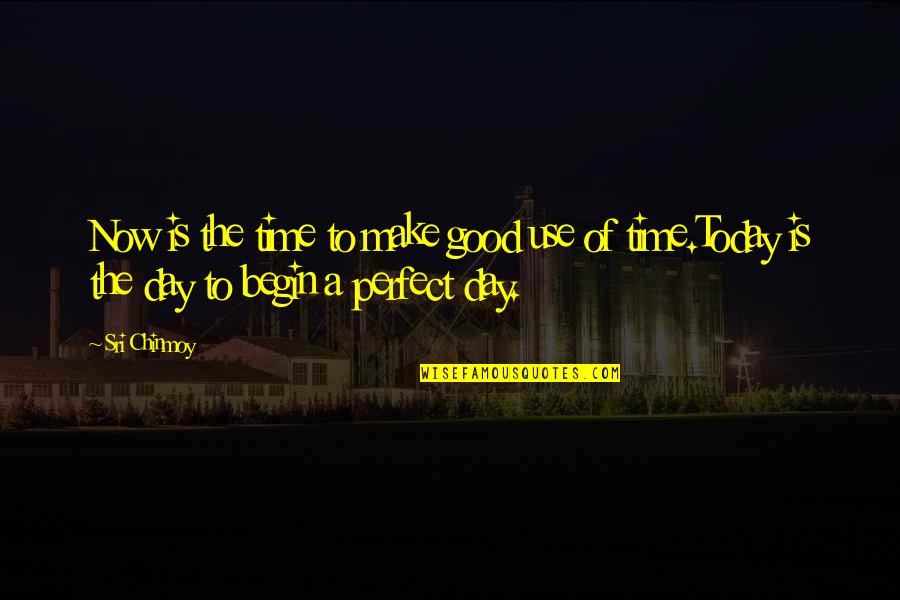 Kanatli Unicorn Quotes By Sri Chinmoy: Now is the time to make good use