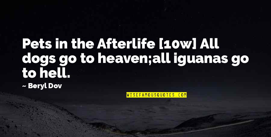 Kanye West Runaway Quotes By Beryl Dov: Pets in the Afterlife [10w] All dogs go
