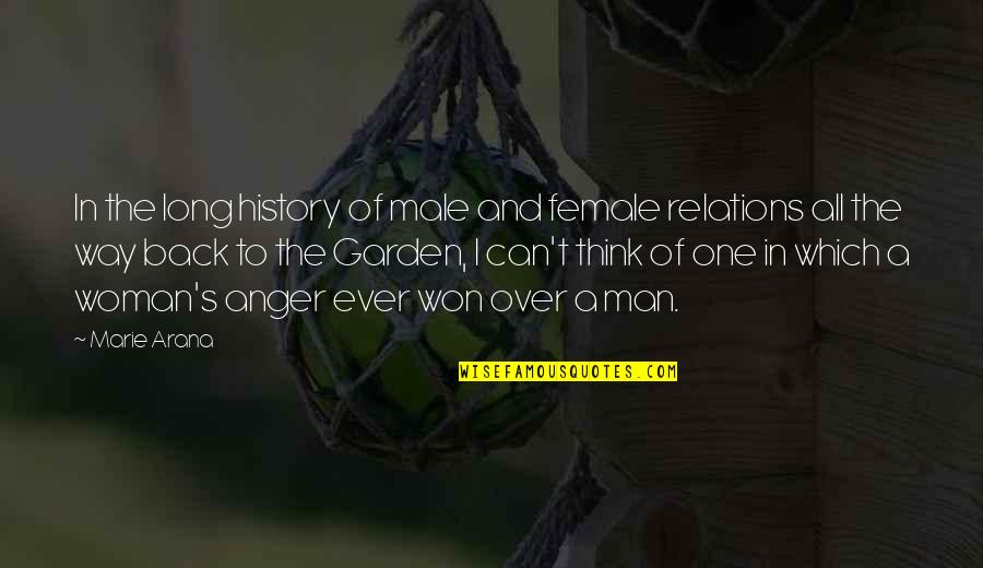Kapten Pierre Quotes By Marie Arana: In the long history of male and female