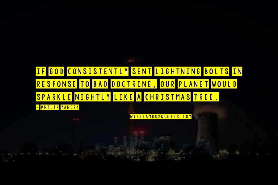 Karbownik Meble Quotes By Philip Yancey: If God consistently sent lightning bolts in response Karbownik Meble Quotes By Philip Yancey: If God consistently sent lightning bolts in response