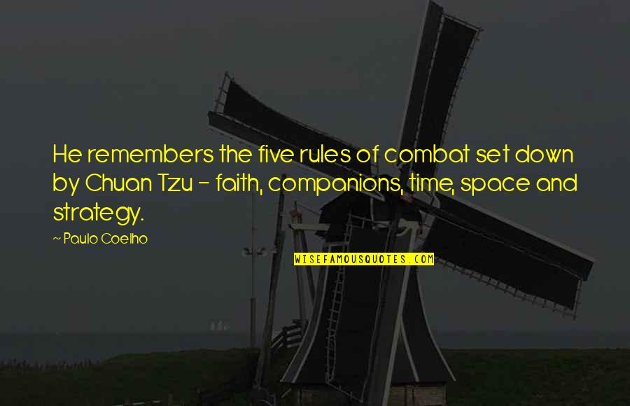 Karkov Video Quotes By Paulo Coelho: He remembers the five rules of combat set Karkov Video Quotes By Paulo Coelho: He remembers the five rules of combat set