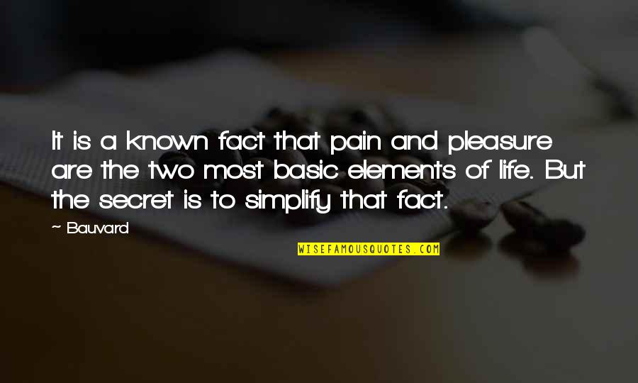 Karlsberg Urpils Quotes By Bauvard: It is a known fact that pain and Karlsberg Urpils Quotes By Bauvard: It is a known fact that pain and