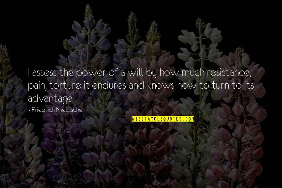 Karlynn Gaare Quotes By Friedrich Nietzsche: I assess the power of a will by Karlynn Gaare Quotes By Friedrich Nietzsche: I assess the power of a will by