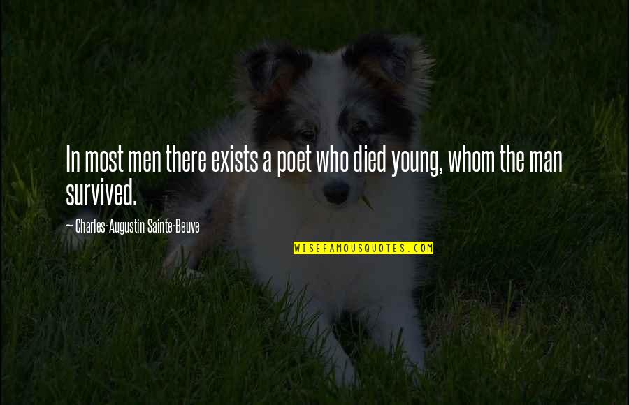 Karmiloff Smith Quotes By Charles-Augustin Sainte-Beuve: In most men there exists a poet who Karmiloff Smith Quotes By Charles-Augustin Sainte-Beuve: In most men there exists a poet who