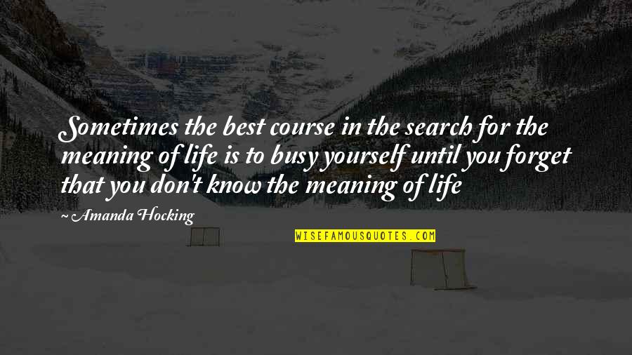 Kashid Raza Quotes By Amanda Hocking: Sometimes the best course in the search for Kashid Raza Quotes By Amanda Hocking: Sometimes the best course in the search for