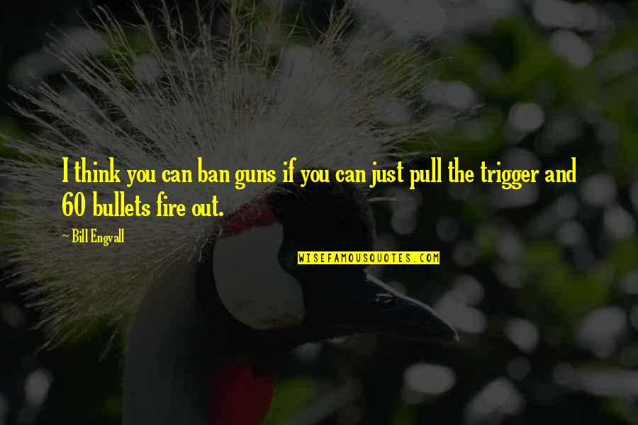 Kasineepuipui Quotes By Bill Engvall: I think you can ban guns if you