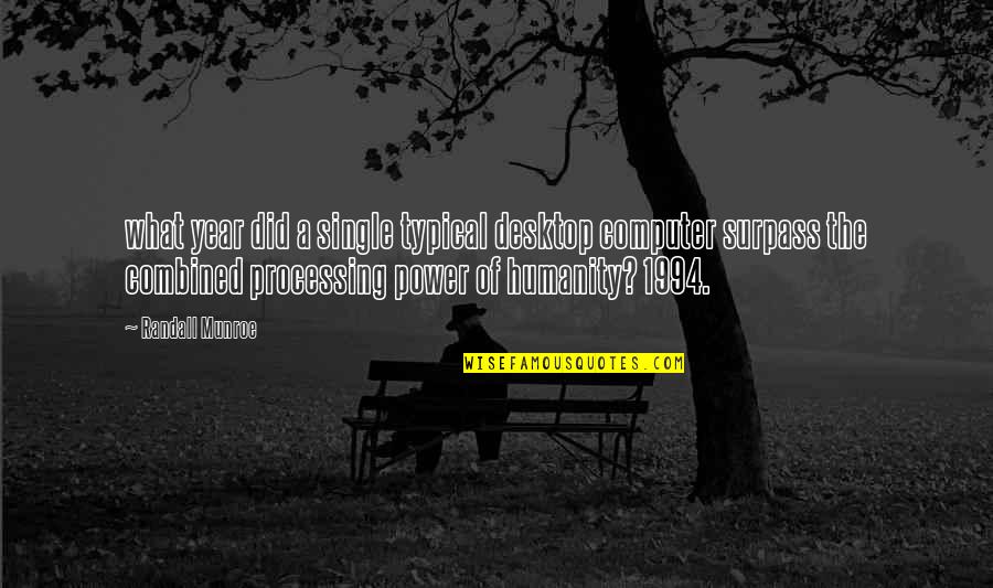 Katzke Paper Quotes By Randall Munroe: what year did a single typical desktop computer Katzke Paper Quotes By Randall Munroe: what year did a single typical desktop computer