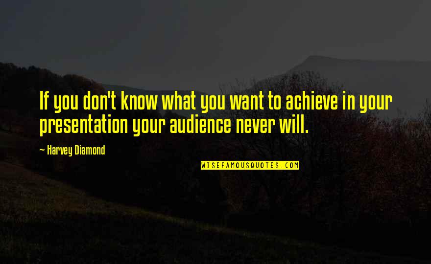 Kaula Quotes By Harvey Diamond: If you don't know what you want to Kaula Quotes By Harvey Diamond: If you don't know what you want to