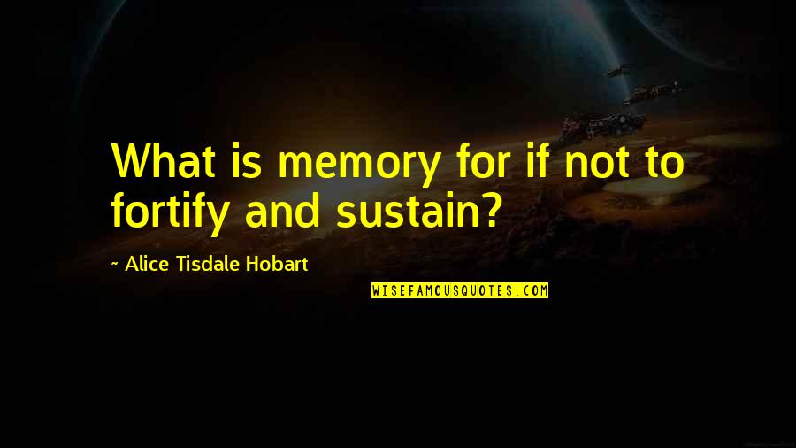 Kavithai In Tamil Quotes By Alice Tisdale Hobart: What is memory for if not to fortify Kavithai In Tamil Quotes By Alice Tisdale Hobart: What is memory for if not to fortify