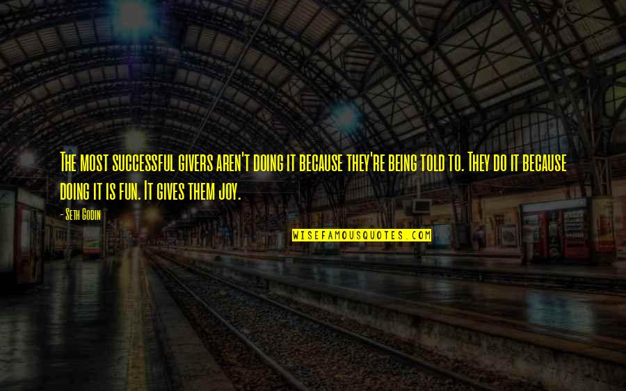 Kayson Quotes By Seth Godin: The most successful givers aren't doing it because Kayson Quotes By Seth Godin: The most successful givers aren't doing it because