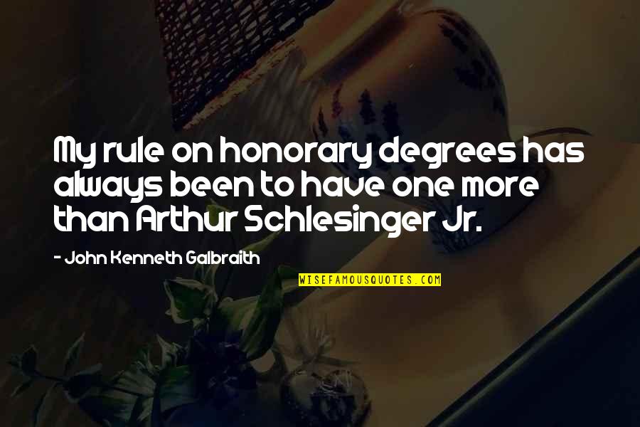 Kazantzidis Kithara Quotes By John Kenneth Galbraith: My rule on honorary degrees has always been Kazantzidis Kithara Quotes By John Kenneth Galbraith: My rule on honorary degrees has always been