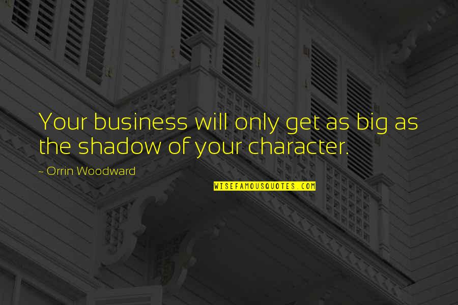 Kebestarian Quotes By Orrin Woodward: Your business will only get as big as