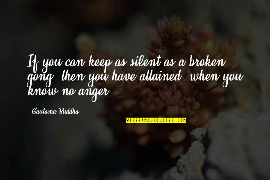 Keep Silent Quotes By Gautama Buddha: If you can keep as silent as a