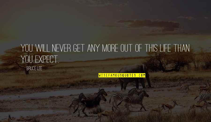 Keleraba Quotes By Bruce Lee: You will never get any more out of