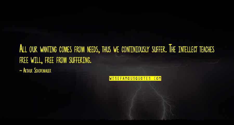 Kepatuhan Terhadap Quotes By Arthur Schopenhauer: All our wanting comes from needs, thus we Kepatuhan Terhadap Quotes By Arthur Schopenhauer: All our wanting comes from needs, thus we