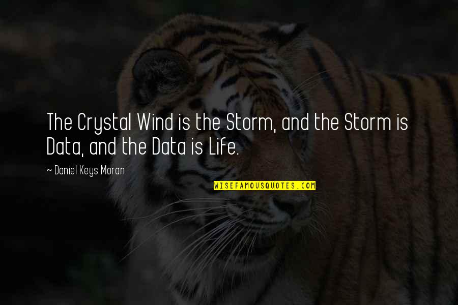 Keti Koti Quotes By Daniel Keys Moran: The Crystal Wind is the Storm, and the