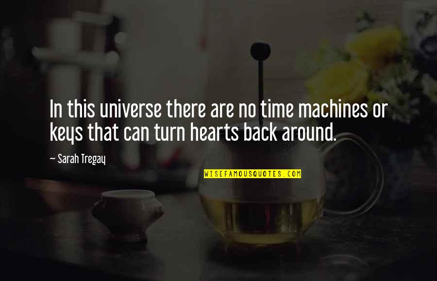Keys And Time Quotes By Sarah Tregay: In this universe there are no time machines