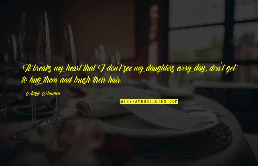 Khairallah Real Estate Quotes By Angie Harmon: It breaks my heart that I don't see Khairallah Real Estate Quotes By Angie Harmon: It breaks my heart that I don't see
