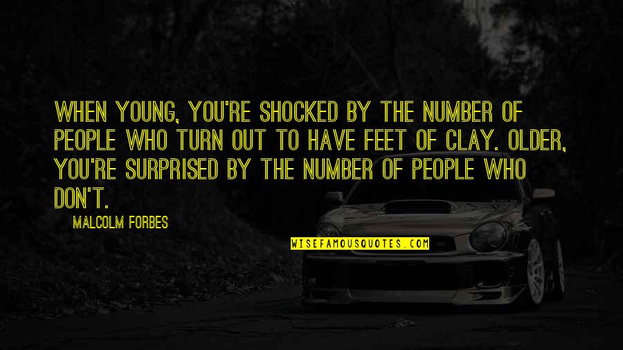 Khloe Kardashian Instagram Quotes By Malcolm Forbes: When young, you're shocked by the number of