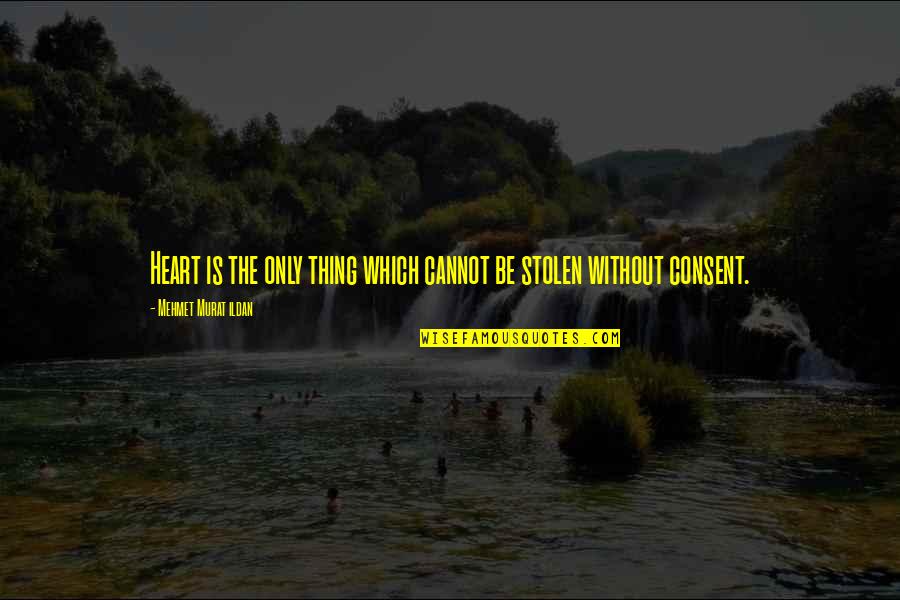 Kickstart 2021 Quotes By Mehmet Murat Ildan: Heart is the only thing which cannot be
