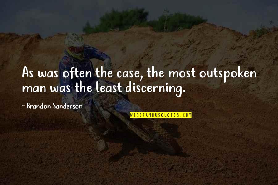Kidane Mehret Quotes By Brandon Sanderson: As was often the case, the most outspoken Kidane Mehret Quotes By Brandon Sanderson: As was often the case, the most outspoken