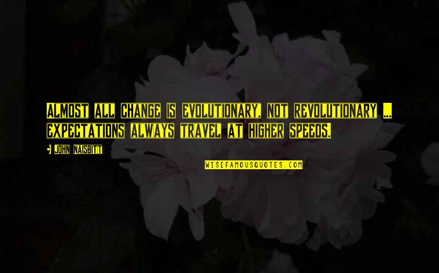 Kilimelis Pjaustymui Quotes By John Naisbitt: Almost all change is evolutionary, not revolutionary ... Kilimelis Pjaustymui Quotes By John Naisbitt: Almost all change is evolutionary, not revolutionary ...