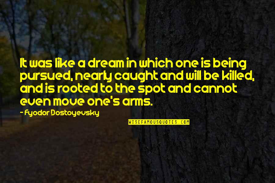 Killed Quotes By Fyodor Dostoyevsky: It was like a dream in which one