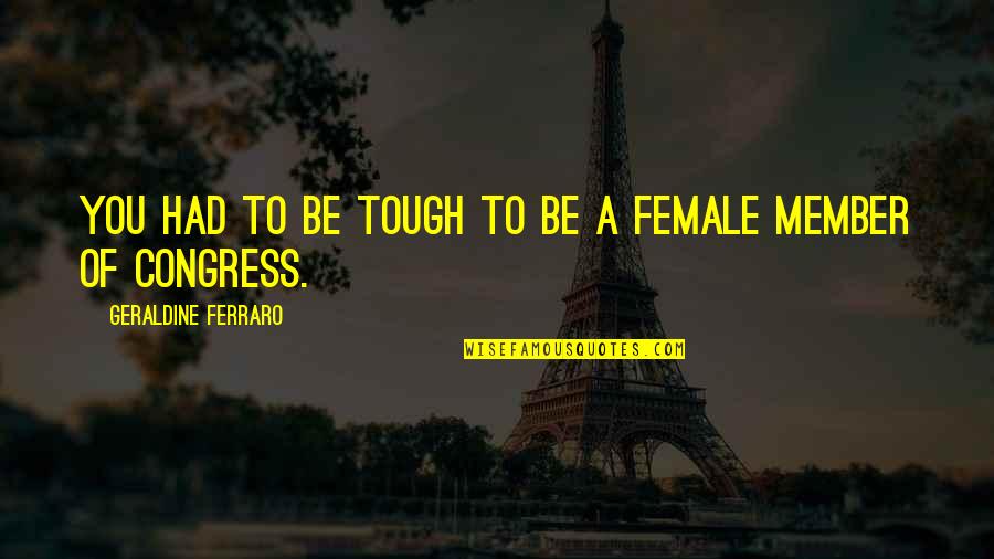 Killing Floor Funny Quotes By Geraldine Ferraro: You had to be tough to be a Killing Floor Funny Quotes By Geraldine Ferraro: You had to be tough to be a