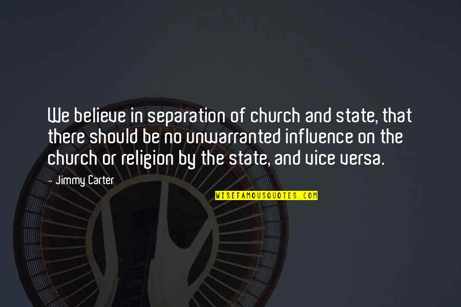 Kisner Quotes By Jimmy Carter: We believe in separation of church and state, Kisner Quotes By Jimmy Carter: We believe in separation of church and state,
