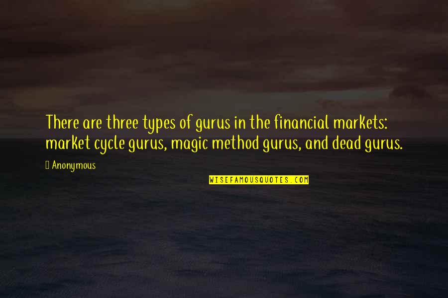 Klaudija Juras Quotes By Anonymous: There are three types of gurus in the