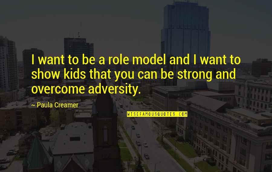 Klebb From Russia Quotes By Paula Creamer: I want to be a role model and