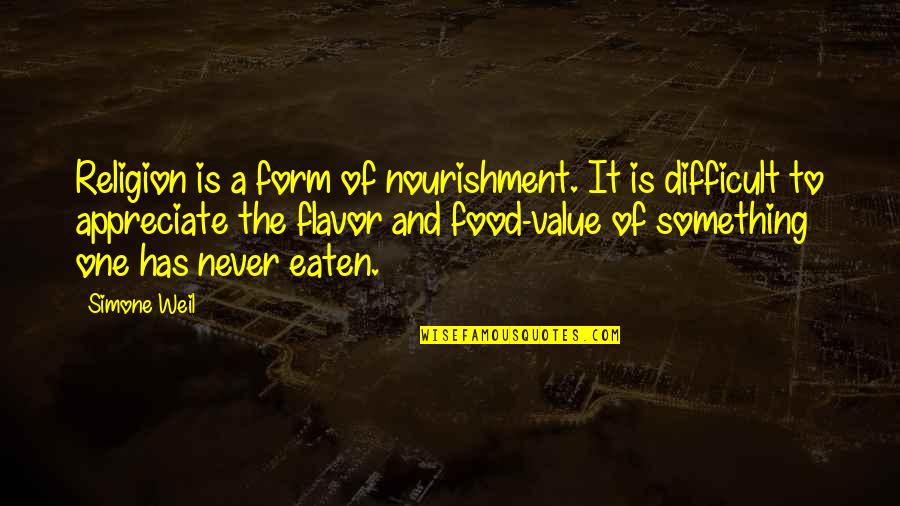 Knospen Bilder Quotes By Simone Weil: Religion is a form of nourishment. It is Knospen Bilder Quotes By Simone Weil: Religion is a form of nourishment. It is