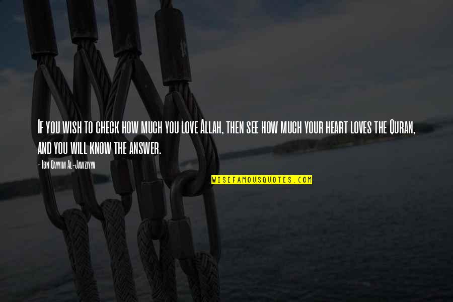 Know How To Love Quotes By Ibn Qayyim Al-Jawziyya: If you wish to check how much you Know How To Love Quotes By Ibn Qayyim Al-Jawziyya: If you wish to check how much you