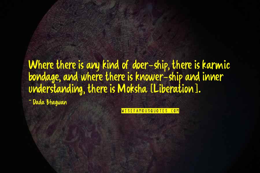 Knower Quotes By Dada Bhagwan: Where there is any kind of doer-ship, there