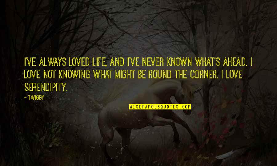 Knowing You're Loved Quotes By Twiggy: I've always loved life, and I've never known