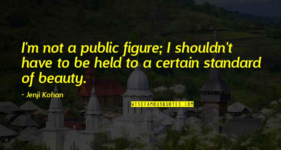 Kohan Quotes By Jenji Kohan: I'm not a public figure; I shouldn't have
