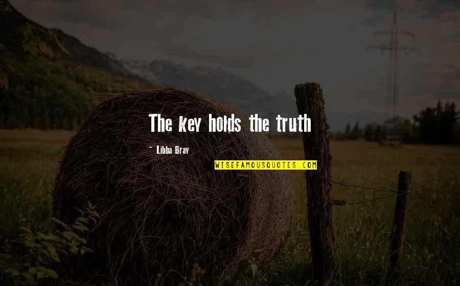 Komichi In English Quotes By Libba Bray: The key holds the truth Komichi In English Quotes By Libba Bray: The key holds the truth