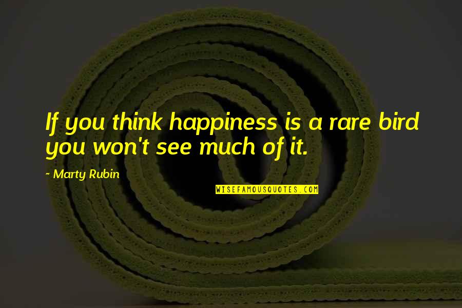 Konosuba Megumin Explosion Quotes By Marty Rubin: If you think happiness is a rare bird