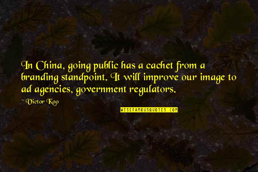 Koo Quotes By Victor Koo: In China, going public has a cachet from