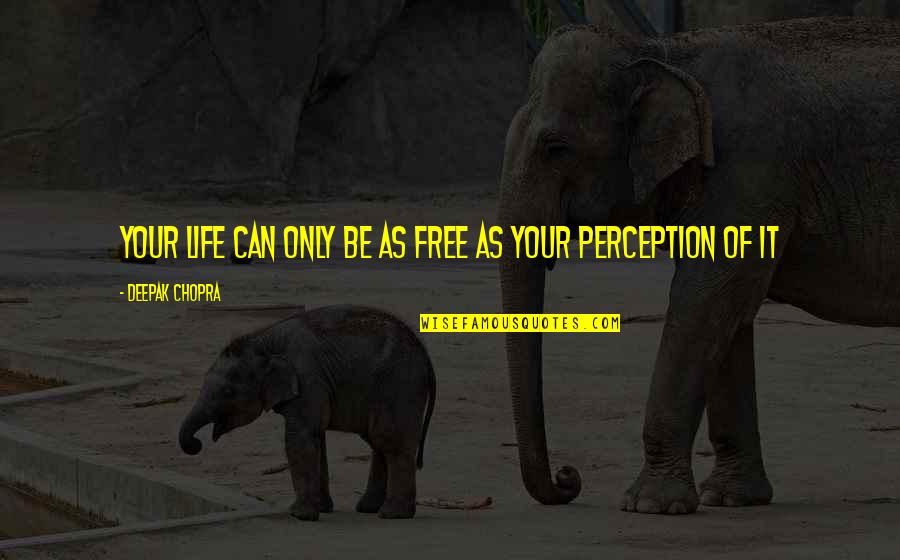 Kookie Car Quotes By Deepak Chopra: Your life can only be as free as Kookie Car Quotes By Deepak Chopra: Your life can only be as free as