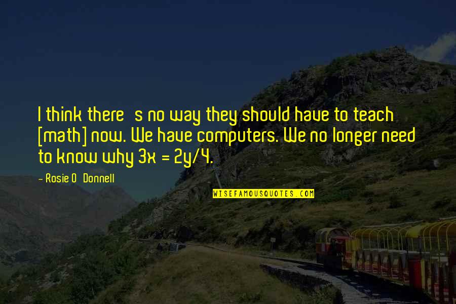 Koroneos Travel Quotes By Rosie O'Donnell: I think there's no way they should have
