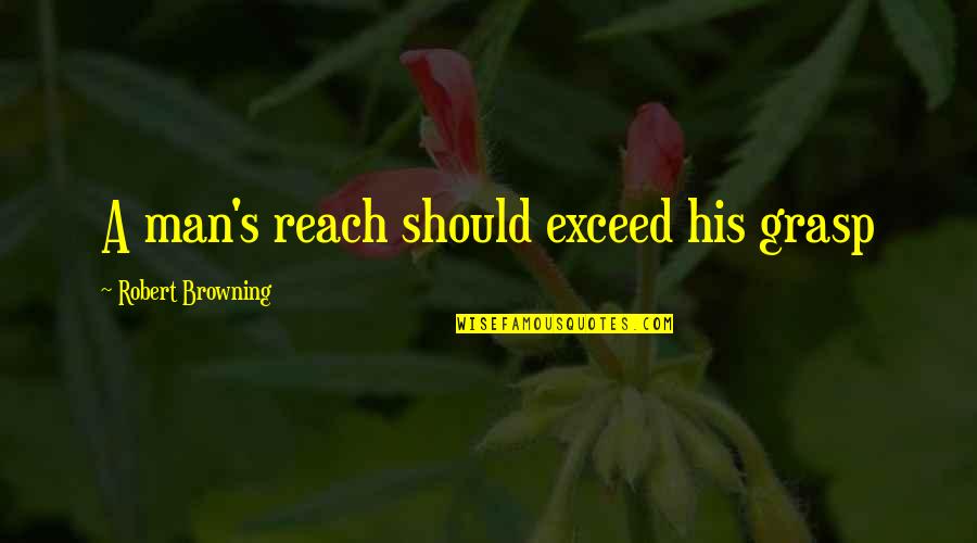 Koseki Request Quotes By Robert Browning: A man's reach should exceed his grasp Koseki Request Quotes By Robert Browning: A man's reach should exceed his grasp