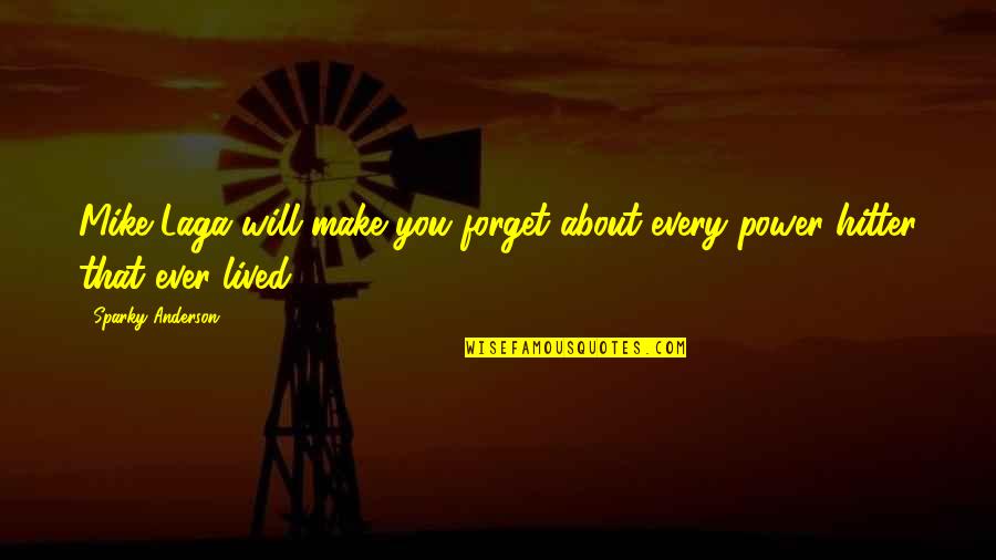 Kostenkodesign Quotes By Sparky Anderson: Mike Laga will make you forget about every Kostenkodesign Quotes By Sparky Anderson: Mike Laga will make you forget about every