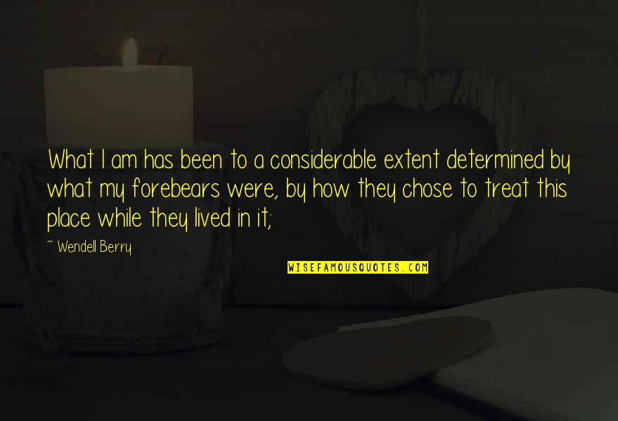 Kov Ry Zolt N Quotes By Wendell Berry: What I am has been to a considerable Kov Ry Zolt N Quotes By Wendell Berry: What I am has been to a considerable